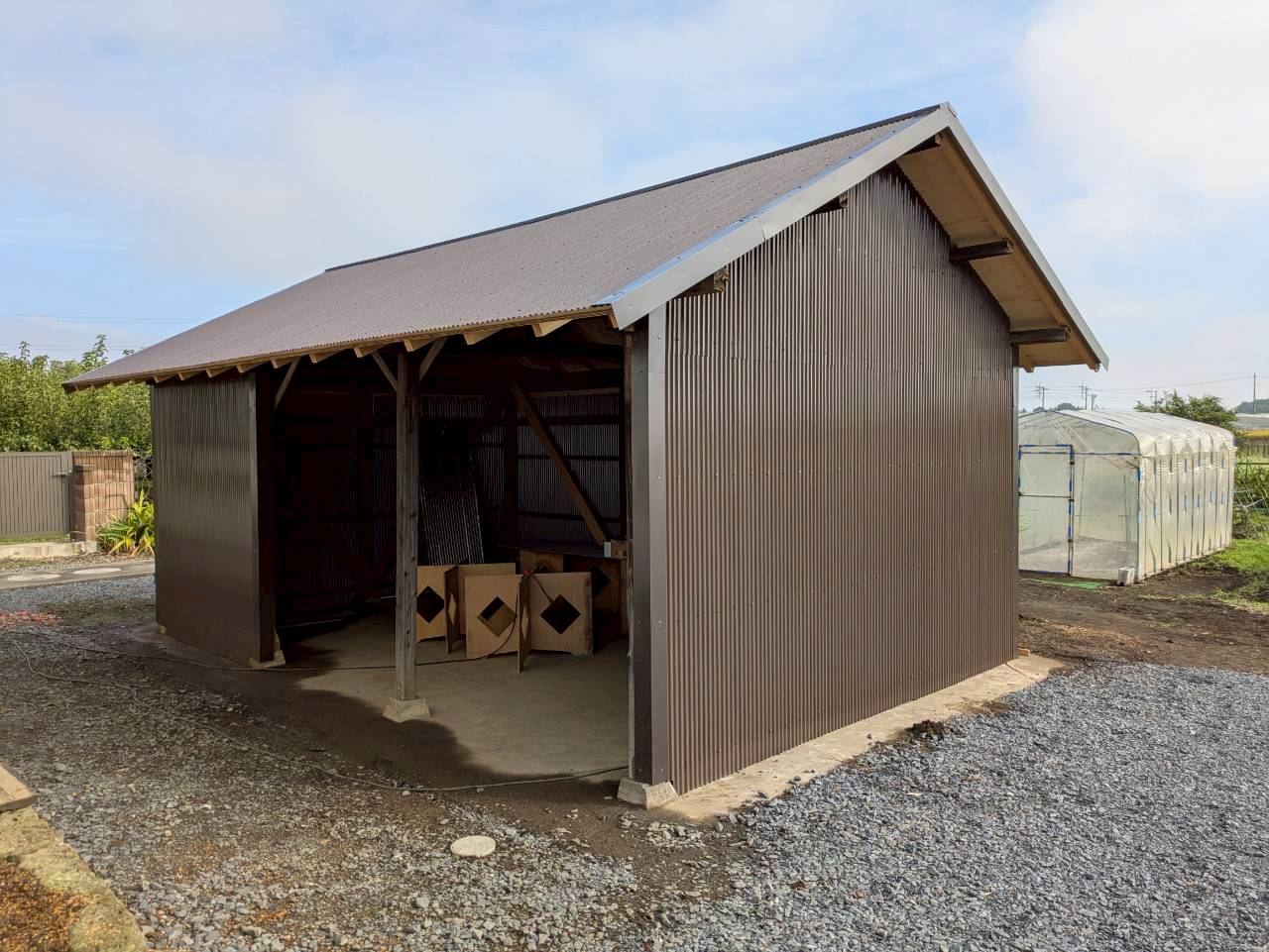 小屋改修工事After