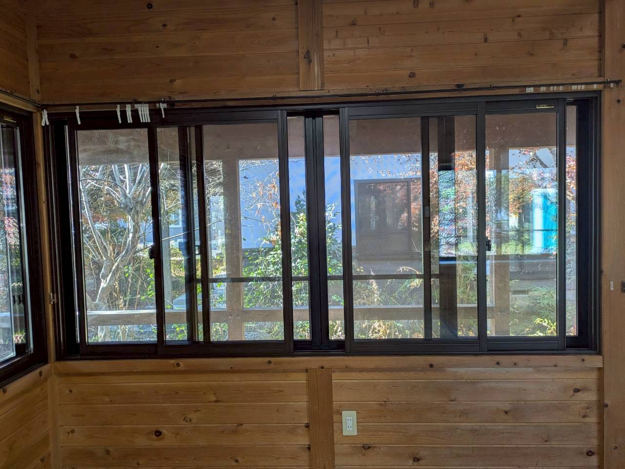 戸建て住宅の内窓設置と窓交換工事After