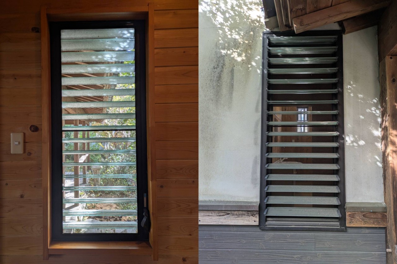 戸建て住宅の内窓設置と窓交換工事Before