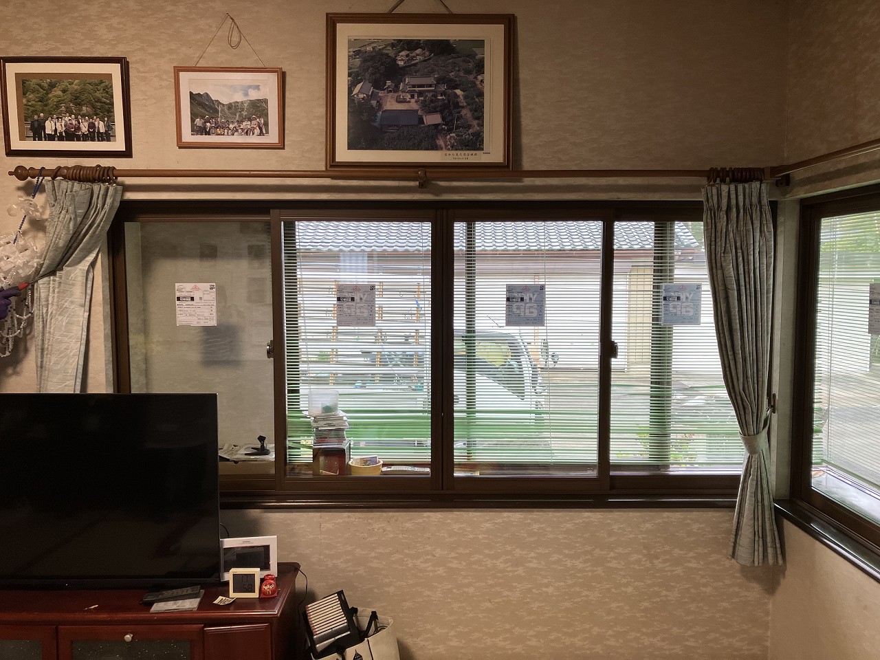 家中の窓6カ所内窓工事After