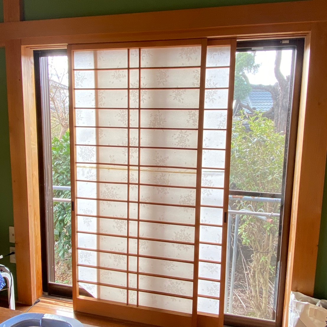 家中の窓6カ所内窓工事Before