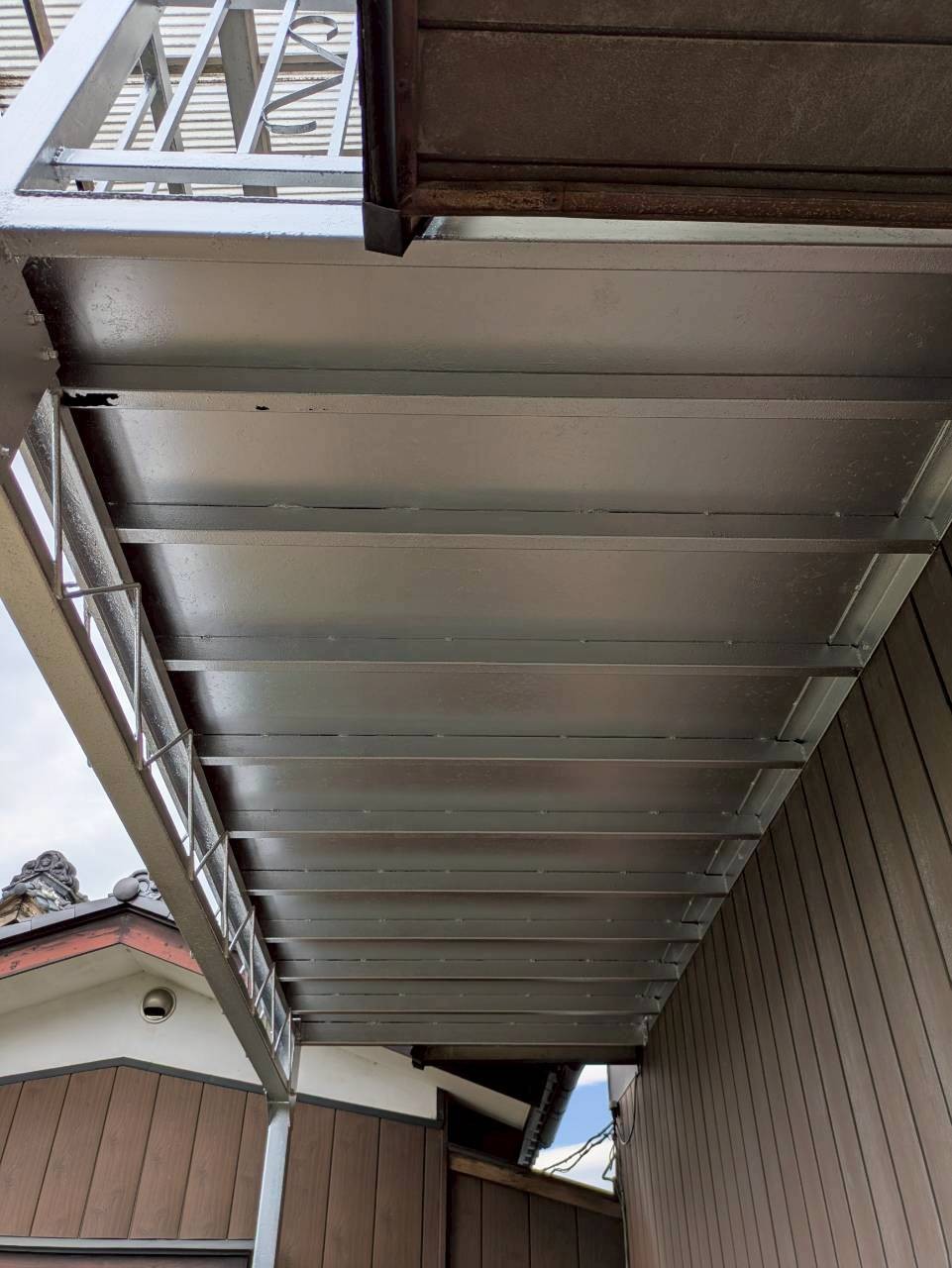 ベランダ塗装工事Aftere