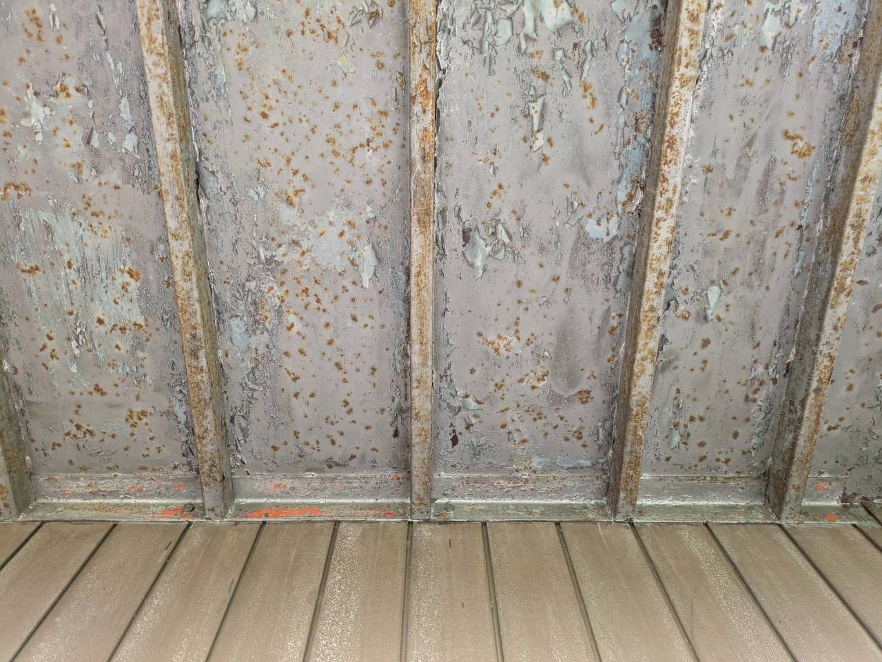 ベランダ塗装工事Before