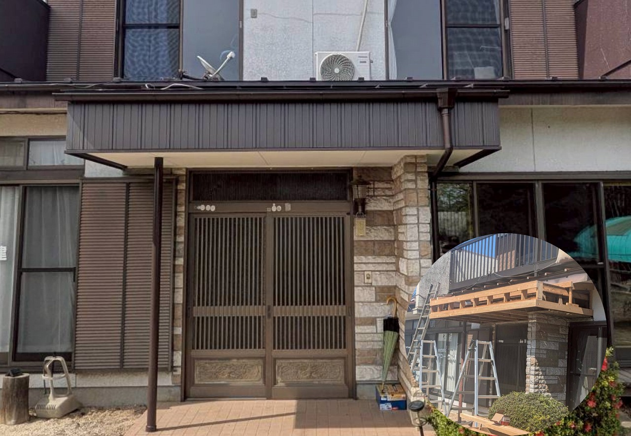 屋根上張り工事After